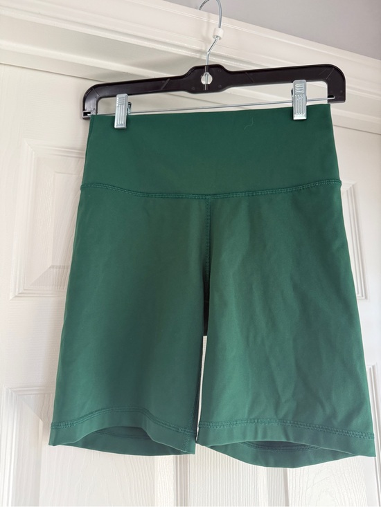 Aritzia Pants - Aritzia TNA Ivy League Green Atmosphere High-Rise Athletic Biker Shorts